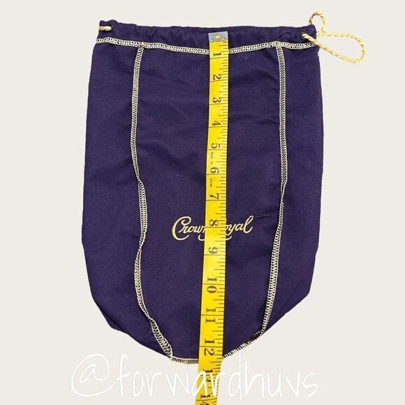 Crown Royal Bags (2) Purple and Gold - Picture 5 of 7